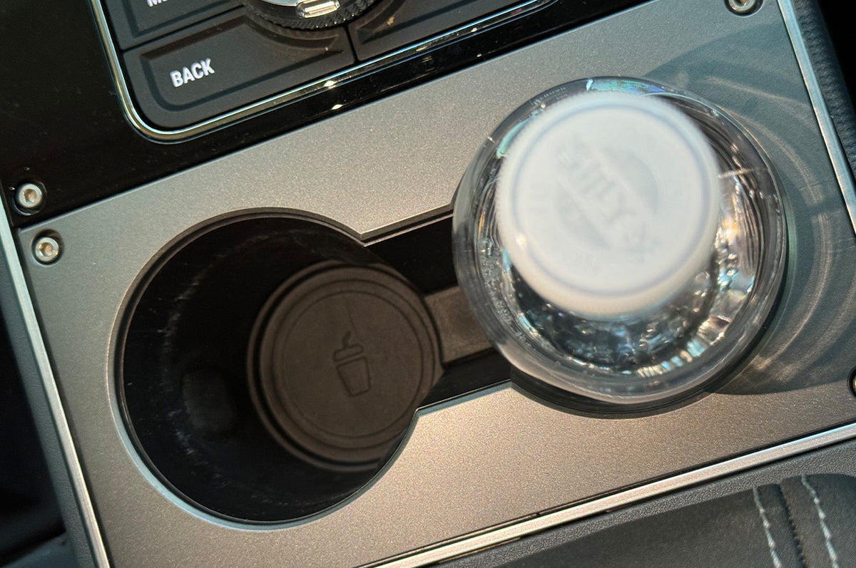 Custom-fit silicone cup holder mat for INEOS Grenadier - Centre Console Cup Holder Mat – Anti-Slip Silicone
