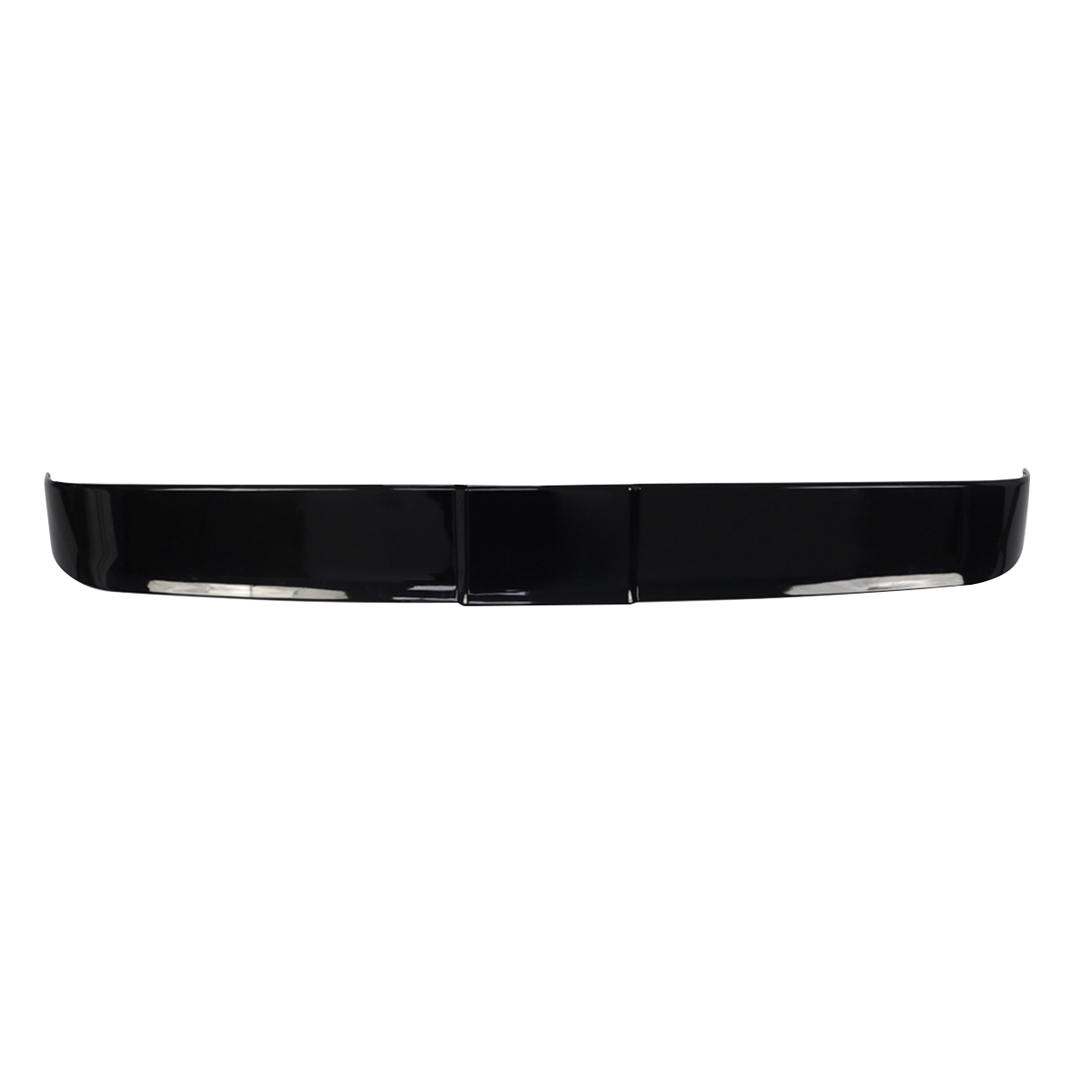 PLOMOR INEOS Grenadier Rear Roof Spoiler in Gloss Black ABS plastic, mounted above the rear window, enhancing aerodynamic styling and off-road aesthetic.