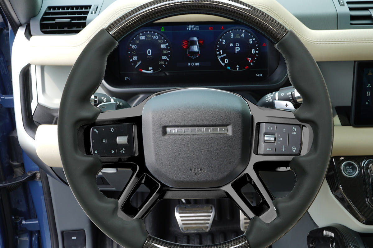 Carbon Fiber + Nappa Leather - Performance Steering Wheel – Carbon Fiber + Nappa / Carbon+Alcantara /Alcantara/Nappa Options