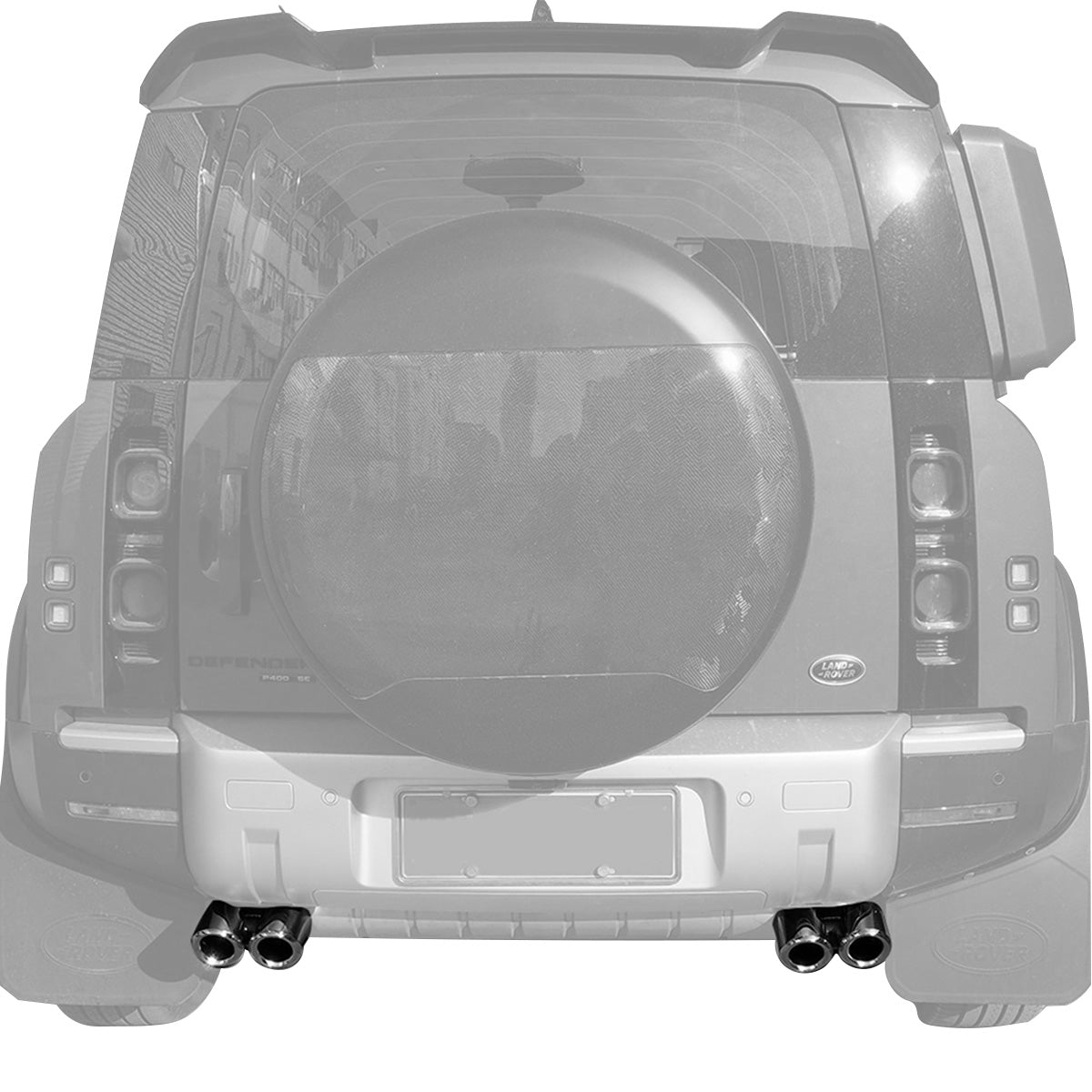 Quad Exhaust Tip Kit-2