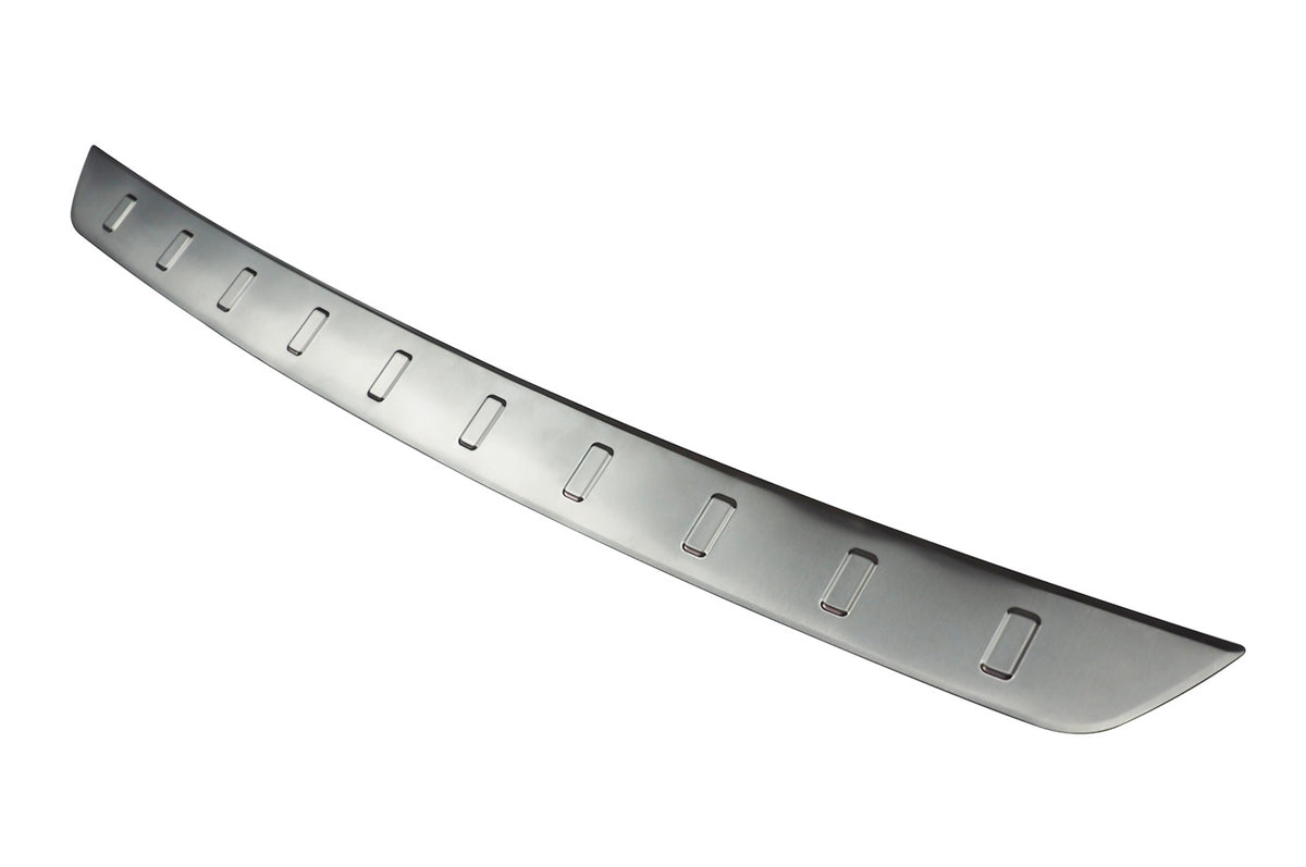 Rear Entry Scuff Plate – Defender 90/110 (Black / Silver) - Rear Scuff Plate