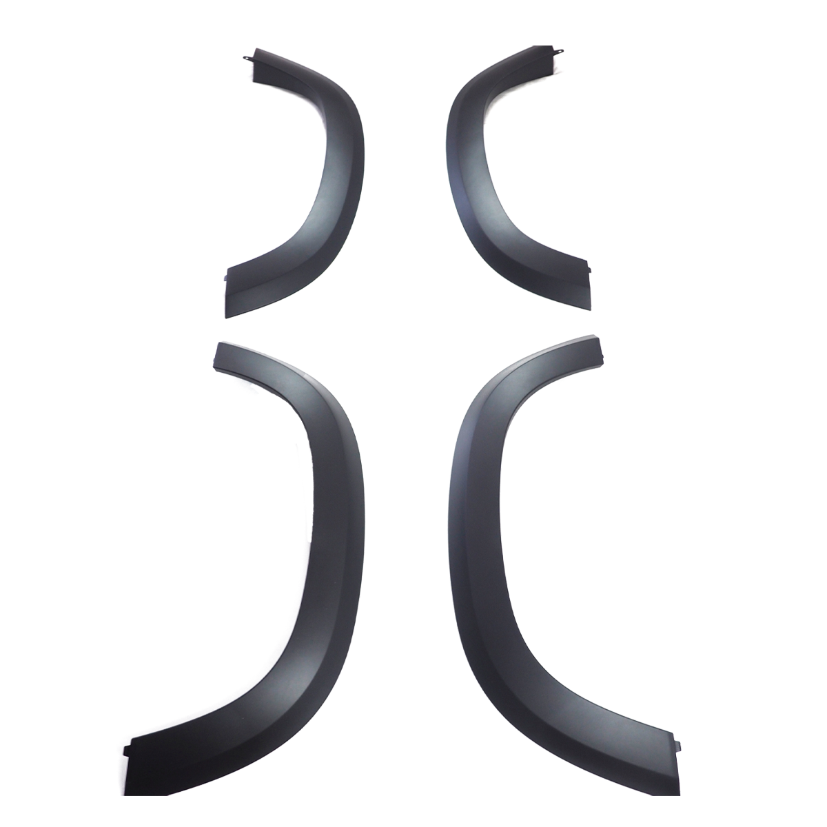 Land Rover Defender L663 Matte Black Fender Flare Front View