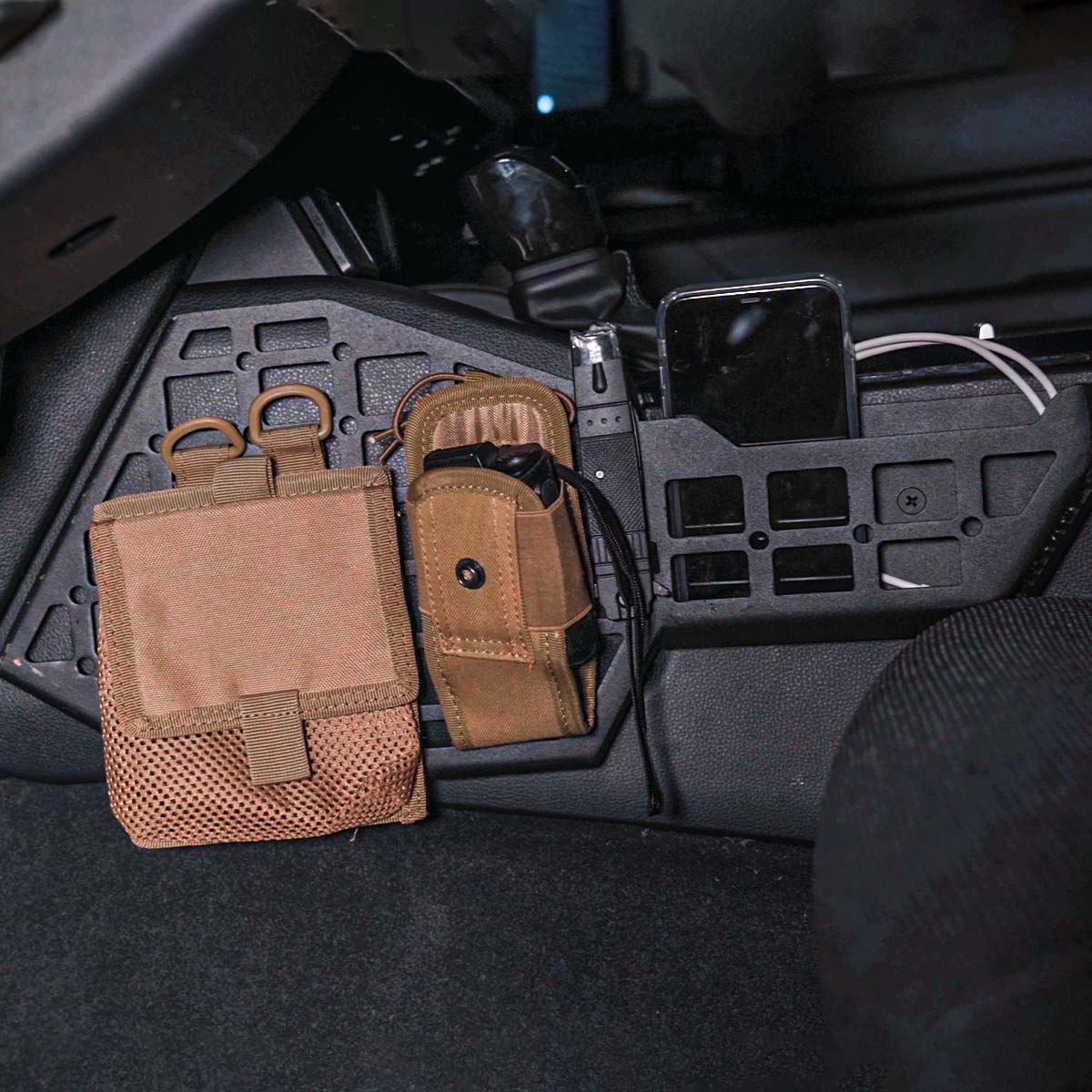 Toyota Land Cruiser LC250 dual-side MOLLE storage panels