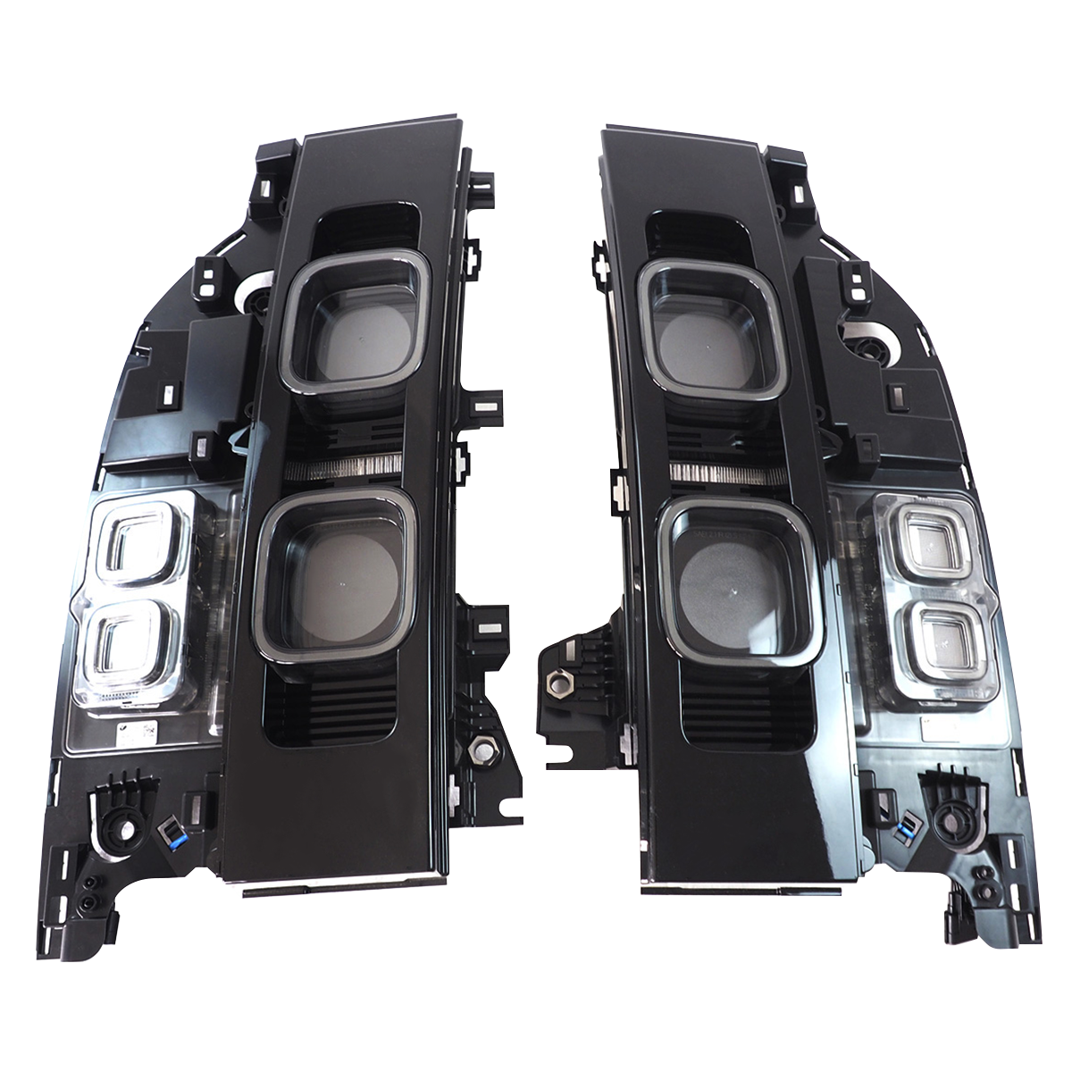 PLOMOR LED smoked tail light front view for Land Rover Defender 90/110 L663
