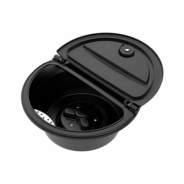 Rear mounted spare wheel storage compartment installed on Ineos Grenadier showing integrated design