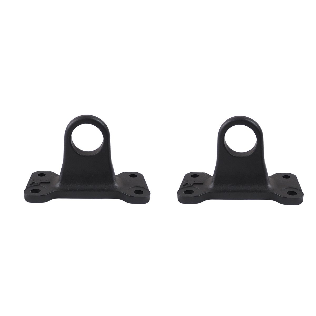 PLOMOR Tow Hook Matte Black Finish for Defender 90 / 110 / 130