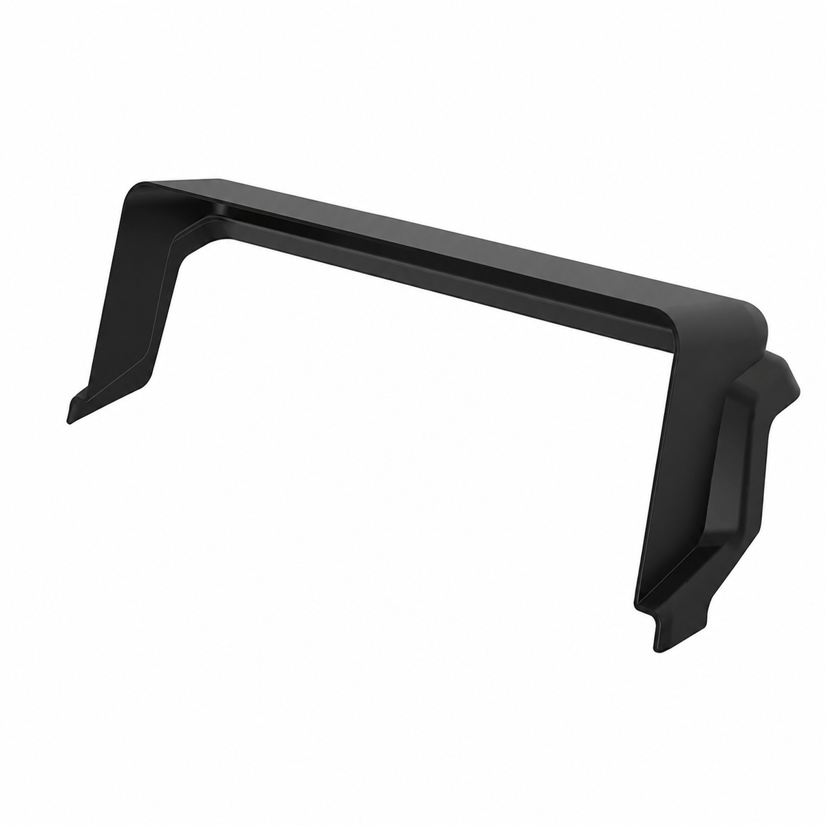 Matte black anti-glare cover reducing sunlight reflections on Ineos Grenadier dashboard display