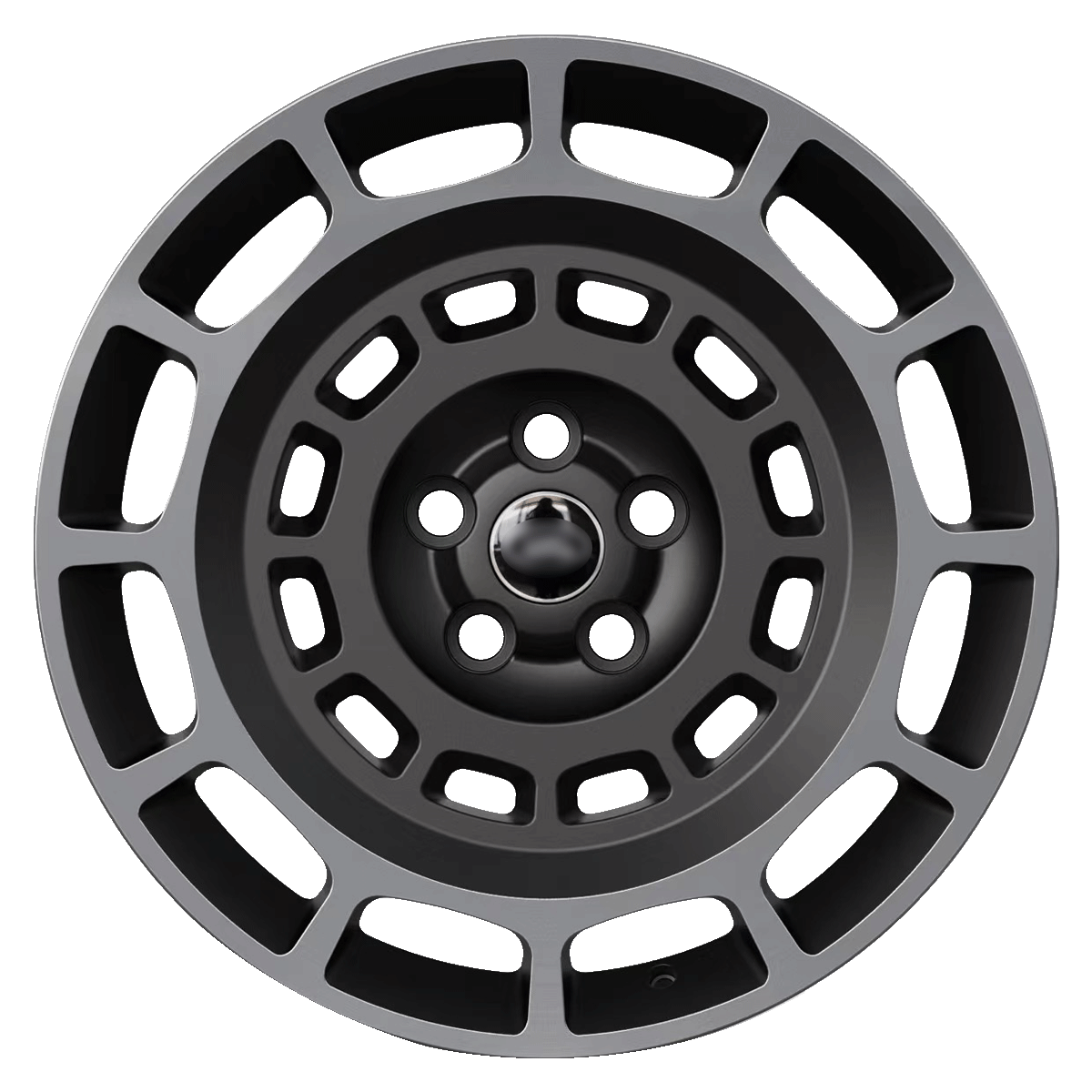 PLOMOR OCTA Style forged wheels for Land Rover Defender L663 satin black OEM+ design