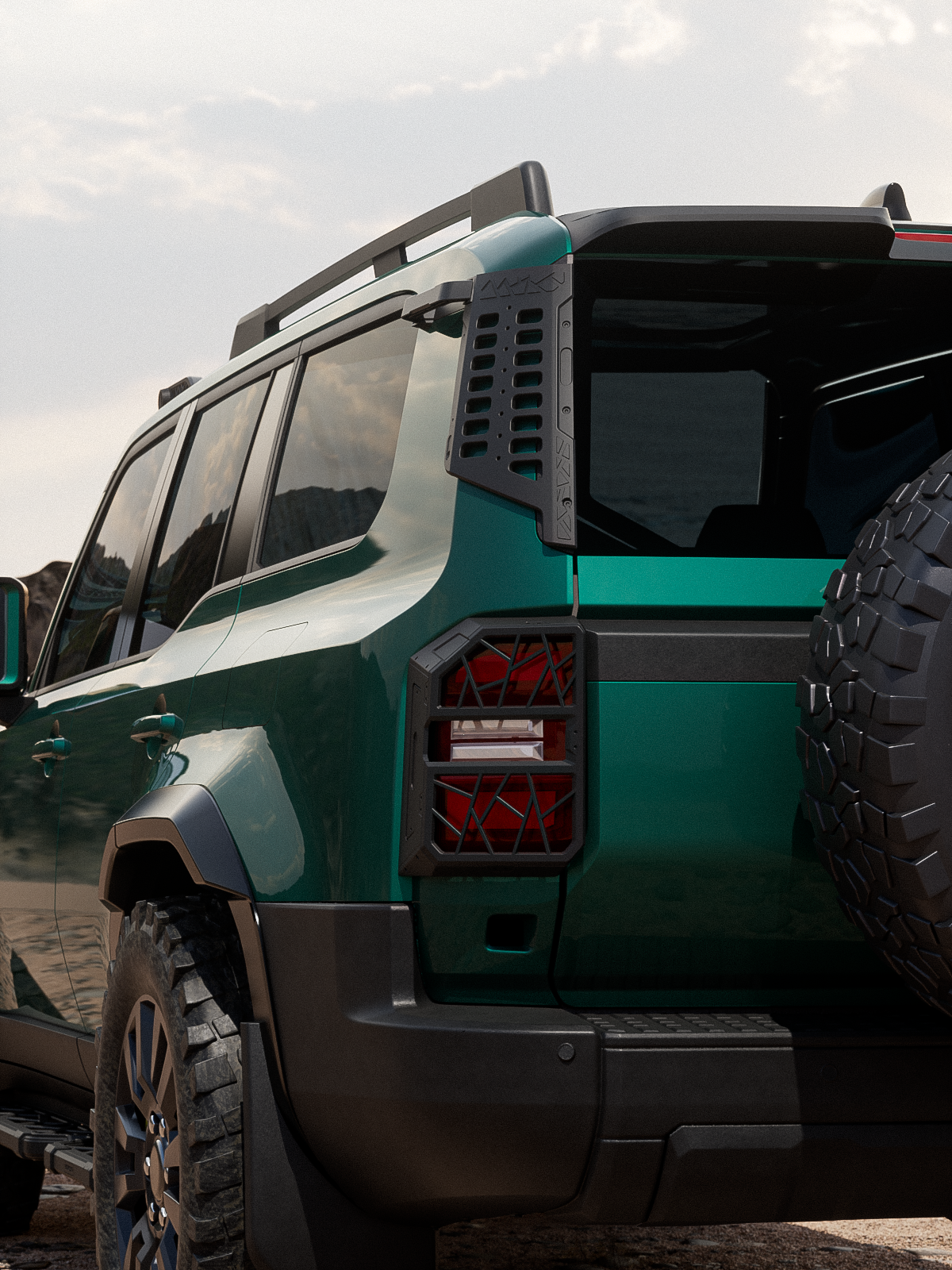 PLOMOR Toyota Land Cruiser LC250 and Land Cruiser 1958 front-end off-road styling upgrade