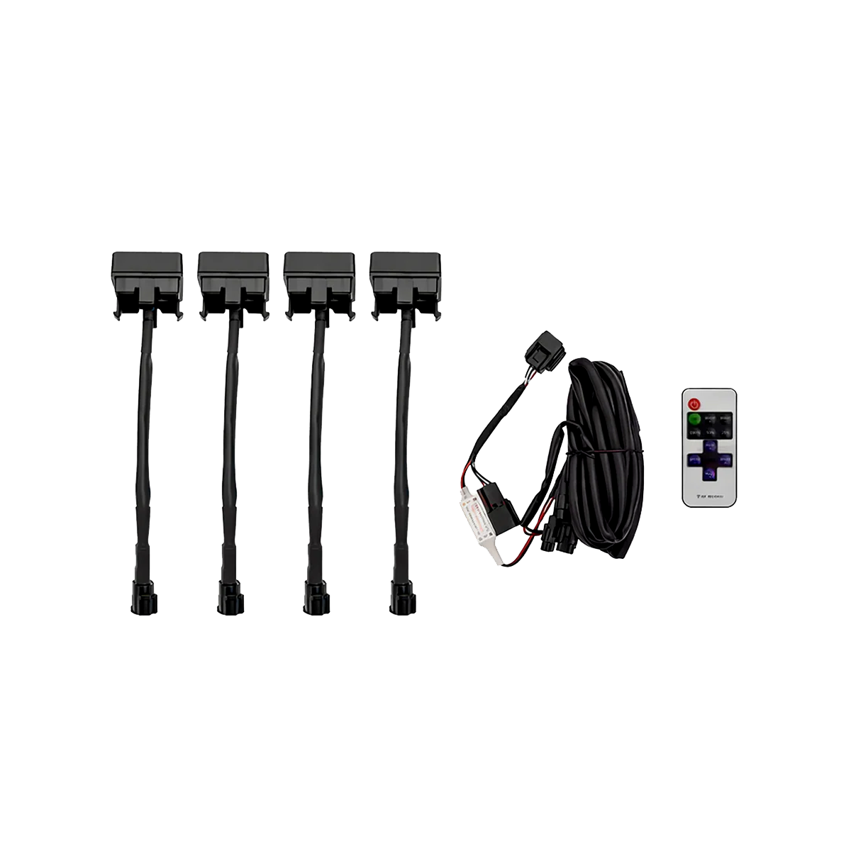 Toyota LC250 Grille Amber Light Kit – Constant Yellow Plug & Play Off-Road Lights