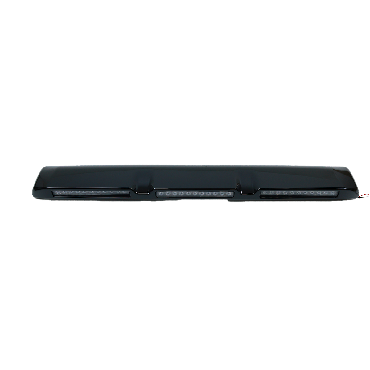 Upgrade your Transit Custom 2024+ with the Gloss Black Triple LED Roof Light