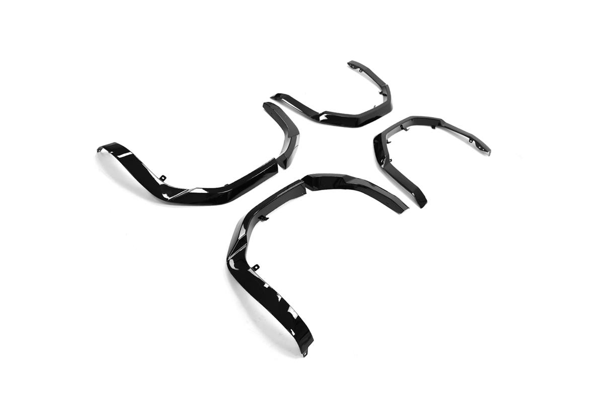 Gloss Black Wide Body Fender Flares for Toyota LC250 - Wide Body Fender Flares for Toyota Land Cruiser LC250 – Gloss Black ABS