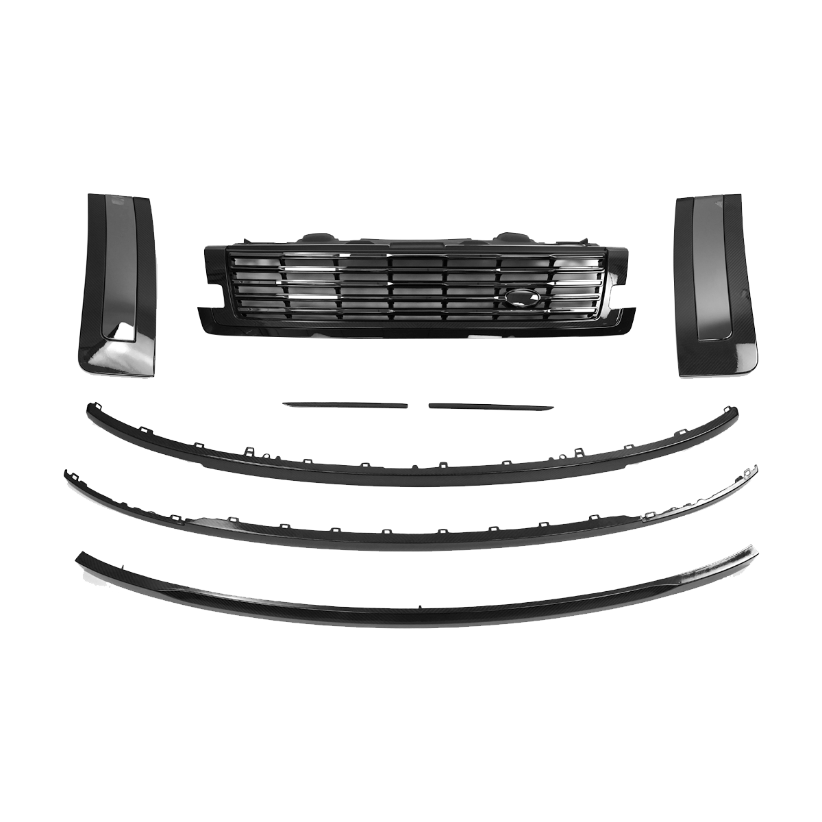Full Carbon Fibre Exterior Kit for Range Rover L460 – Tailgate, Vents, Bumper Trims & Grille