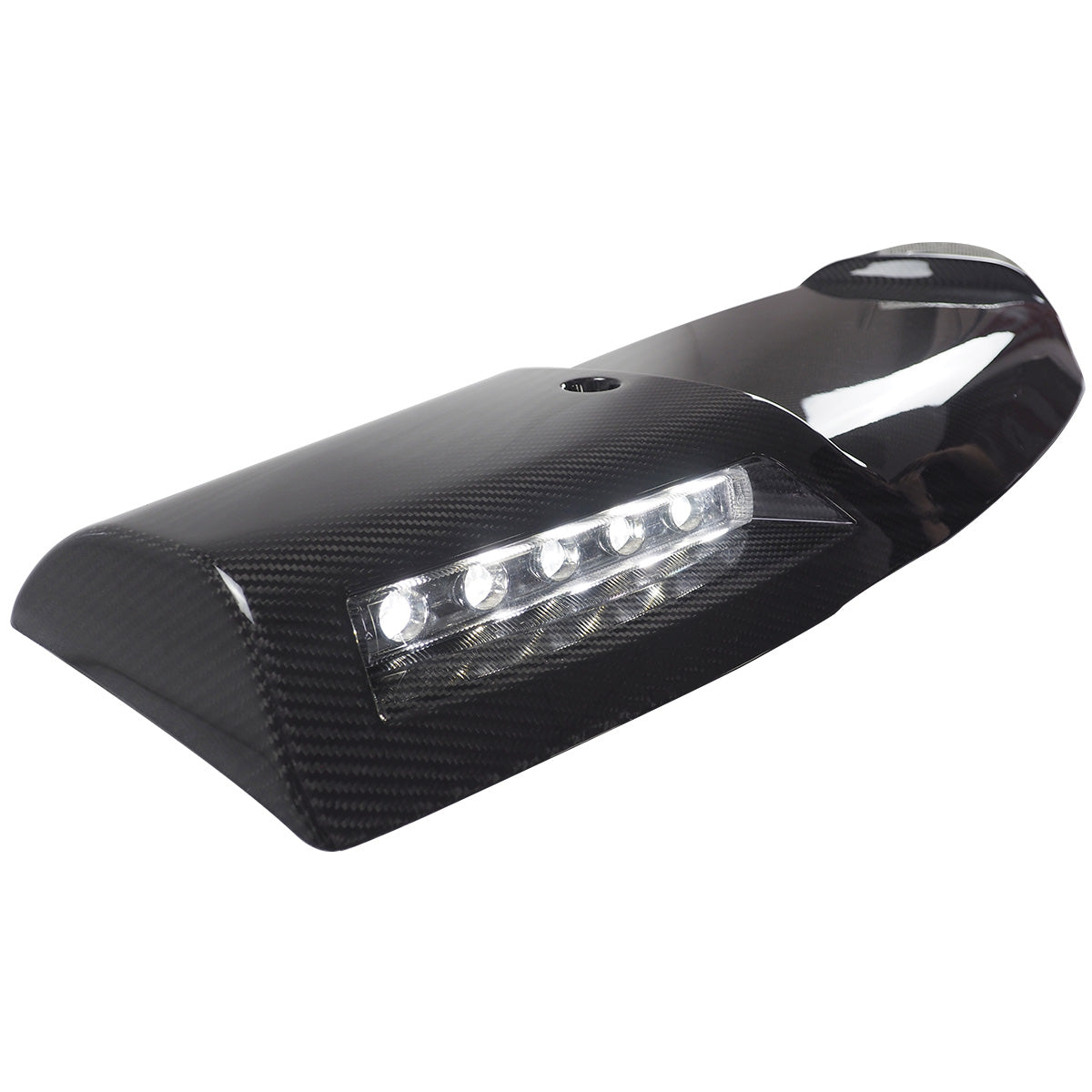 2-Lamp Short Roof Light Bar  (ABS & Carbon Fiber)-10