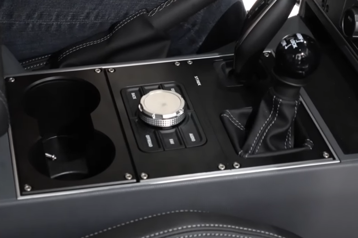 Matte Black Aluminium Centre Console Cup Holder - Ineos Grenadier 2023+ Centre Console Cup Holder – Offroad Upgrade