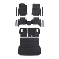 PLOMOR black waterproof TPE floor mats & boot liner set for Toyota LC250 LHD