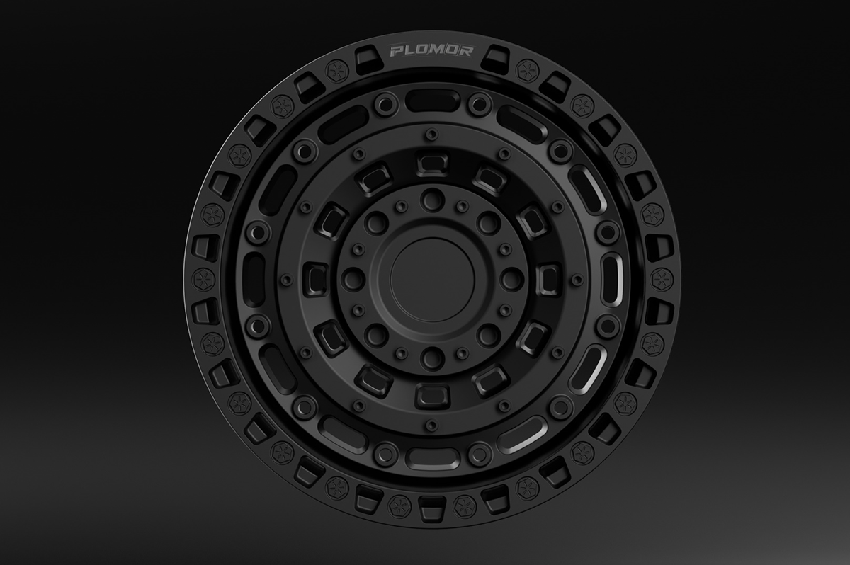 INNER BEAD-RETENTION FOR REAL OFF-ROAD - PLOMOR 18-Inch Forged Beadlock-Style Wheels for Toyota Land Cruiser LC250 (2024+)