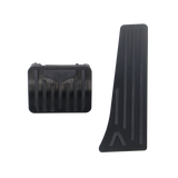 Accelerator & Brake Pedal Covers -Anti-Slip Aluminium (Black / Blue / Silver)-1