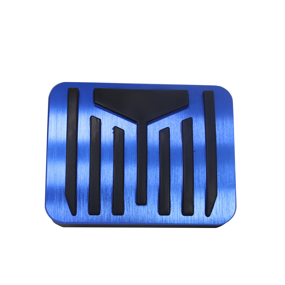 Accelerator & Brake Pedal Covers -Anti-Slip Aluminium (Black / Blue / Silver)-12