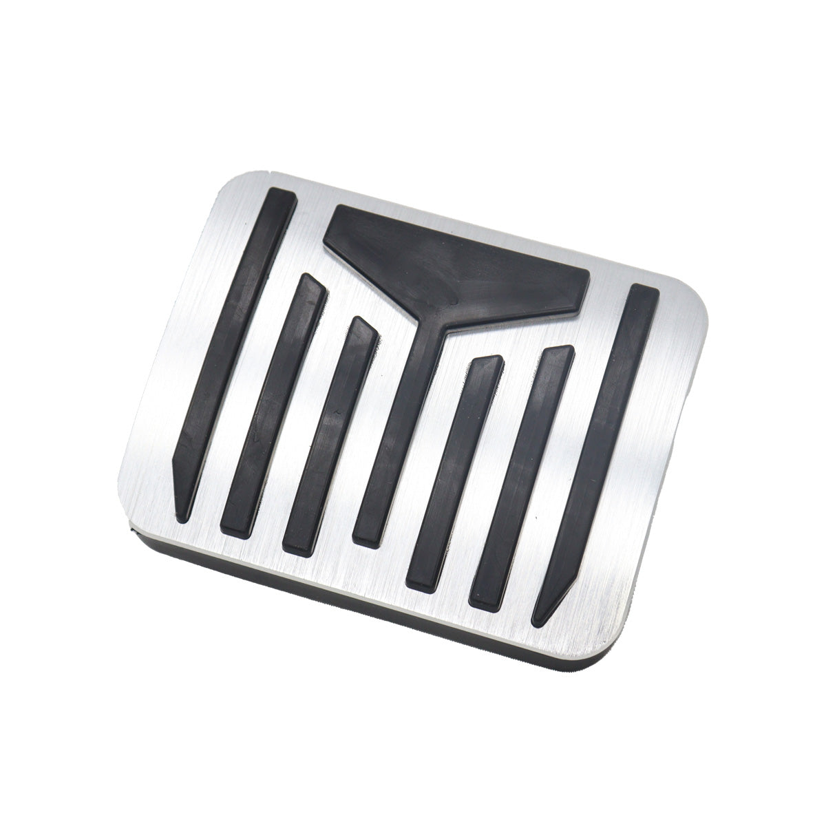 Accelerator & Brake Pedal Covers -Anti-Slip Aluminium (Black / Blue / Silver)-9