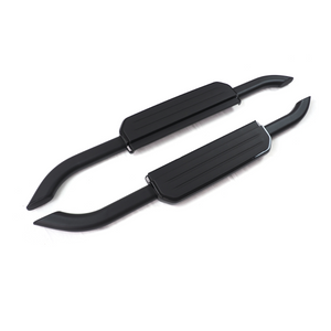 Land Rover Defender 110 side step aluminum structure (black trim)