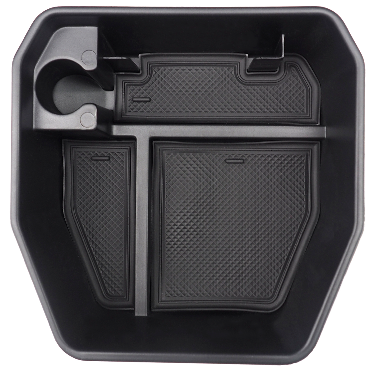 Armrest Storage Box — ABS & Flocking-1