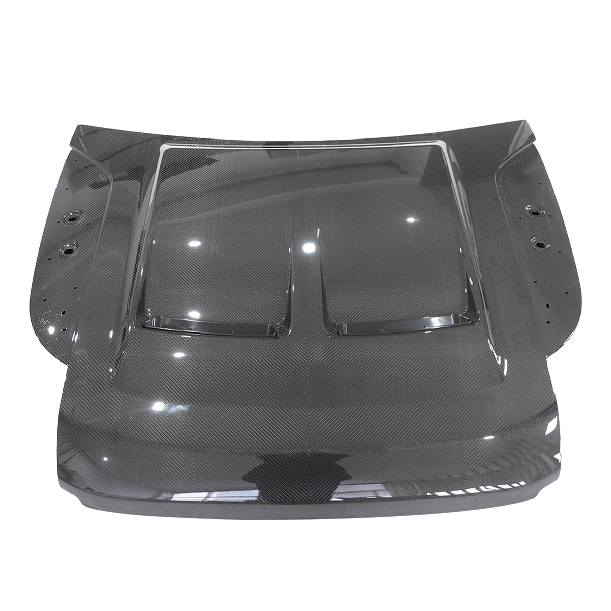 Bonnet Hood Carbon Fiber (Natural / Camouflage) & Aluminum Options-1