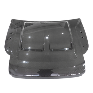 Bonnet Hood Carbon Fiber (Natural / Camouflage) & Aluminum Options-1