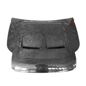 Bonnet Hood Carbon Fiber (Natural / Camouflage) & Aluminum Options-8
