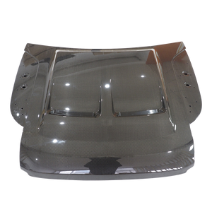 Bonnet Hood Carbon Fiber (Natural / Camouflage) & Aluminum Options-9