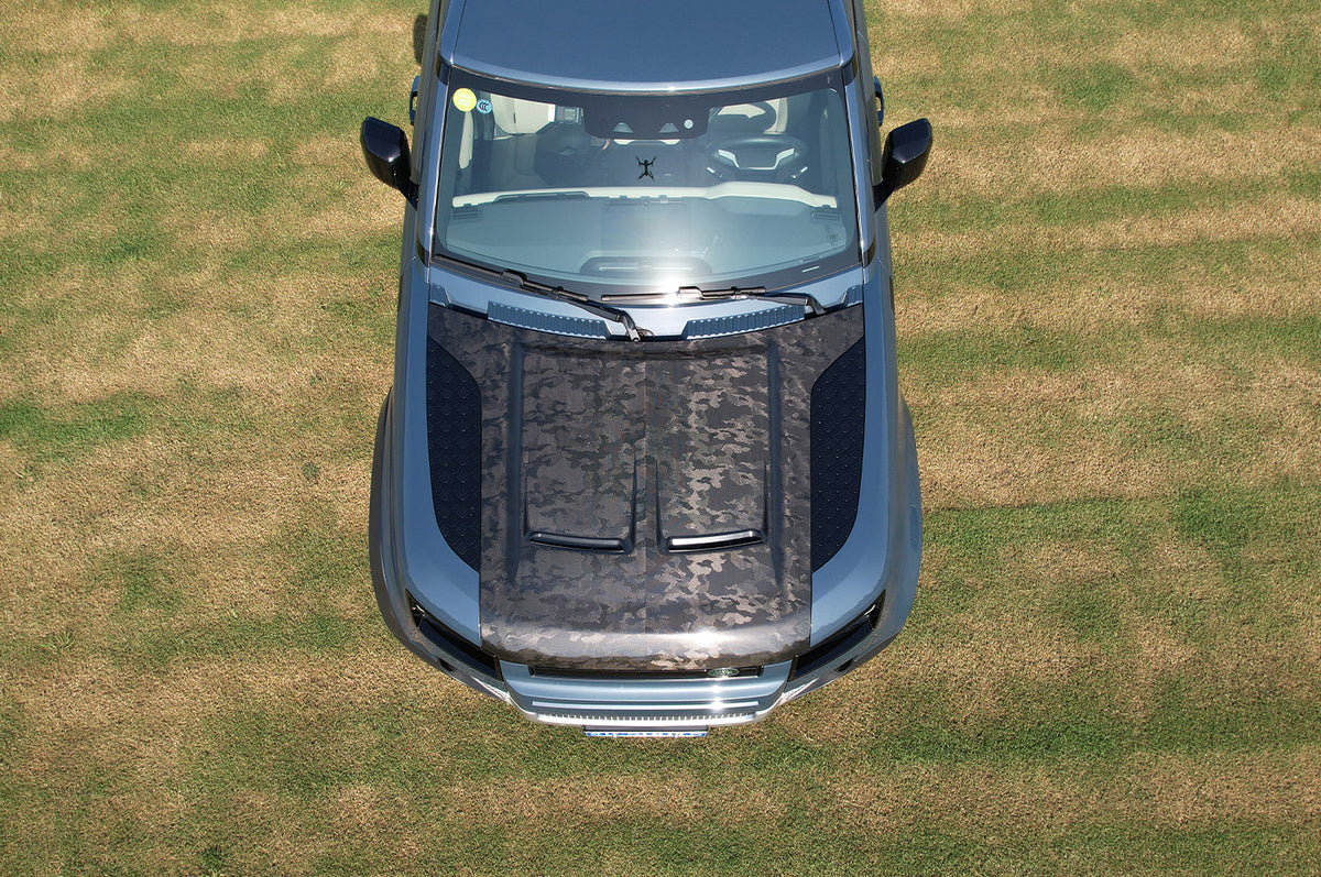 Camouflage Carbon Fiber Option - Bonnet Hood Carbon Fiber (Natural / Camouflage) & Aluminum Options