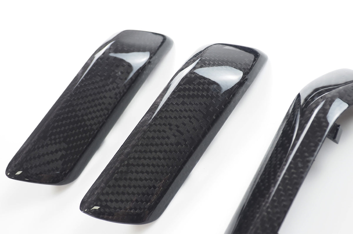 Grab Handle Accents - Camouflage Carbon Fiber Interior Trim Kit  LHD & RHD Compatible
