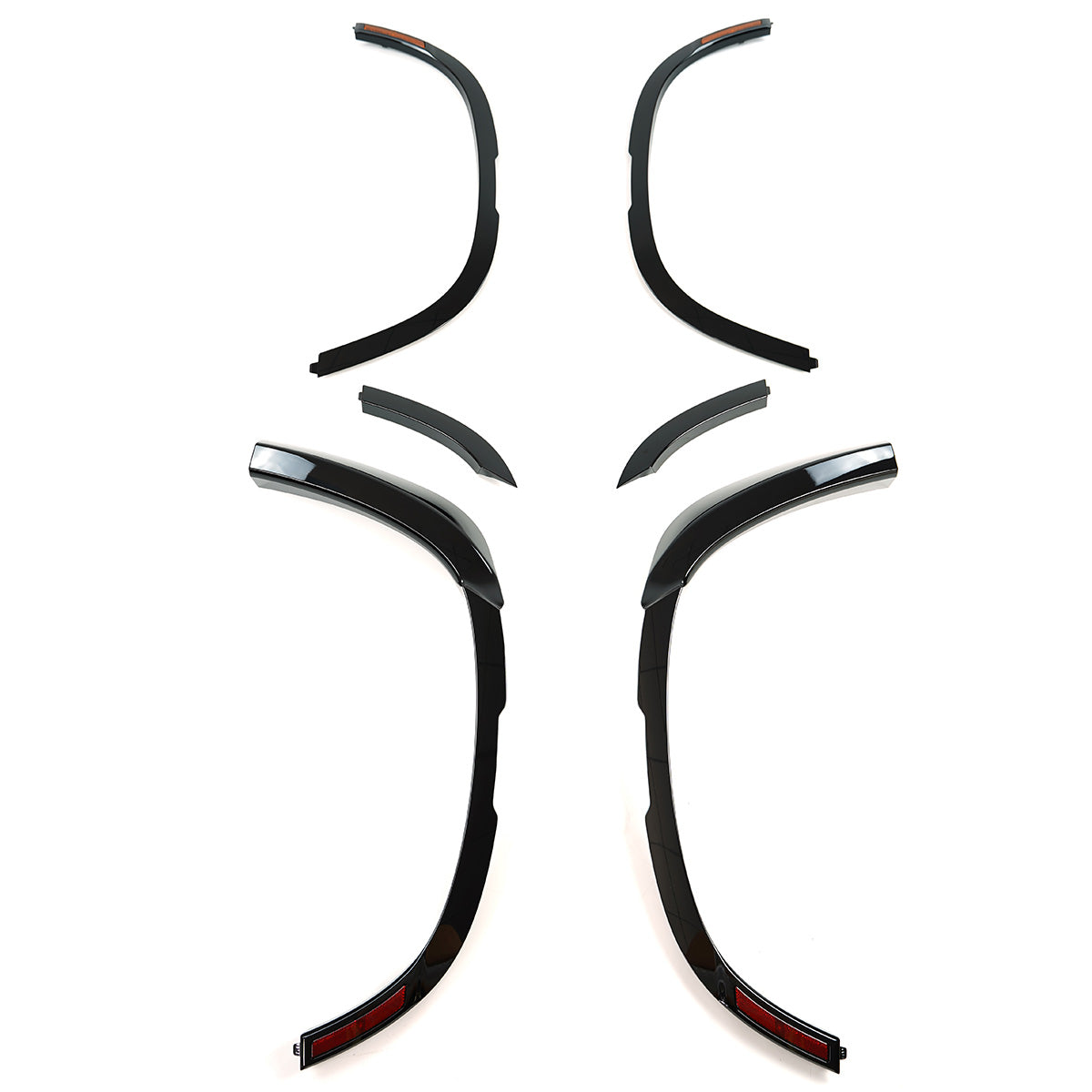 Carbon Fiber Fender Flares with LED Lights-6