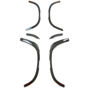Carbon Fiber Fender Flares with LED Lights-7