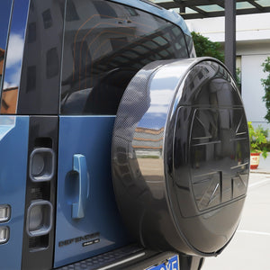 Carbon Fibre Outer Ring for Spare Tyre Cover-4