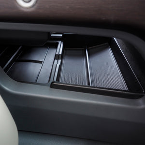 Center Console Lower Storage Tray  (Silicone & Flocked Options)-4