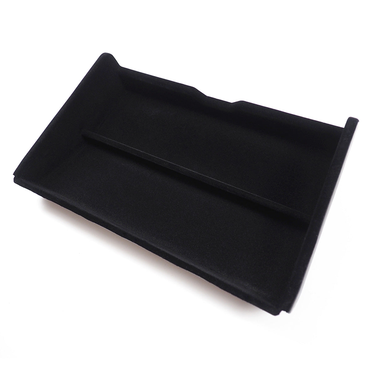 Center Console Lower Storage Tray  (Silicone & Flocked Options)-6