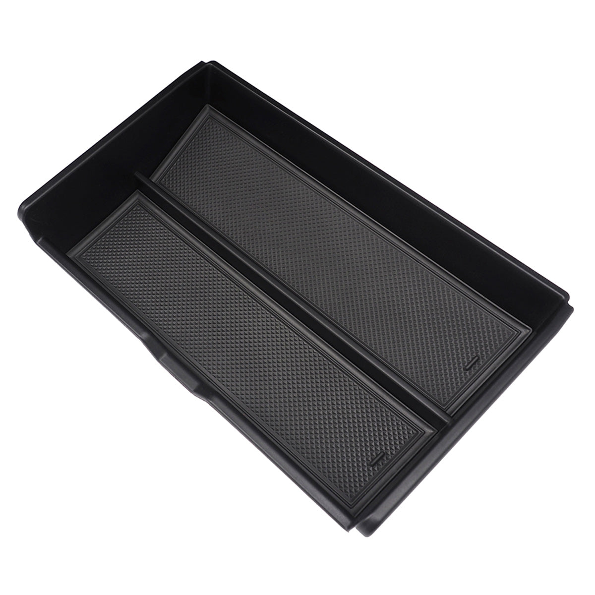 Center Console Lower Storage Tray  (Silicone & Flocked Options)-7