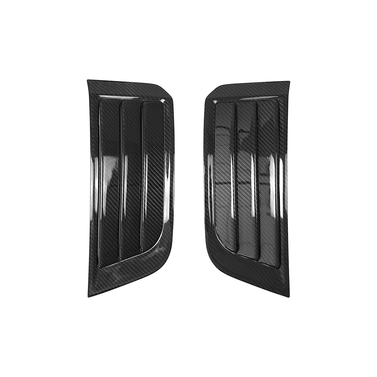 Defender Fender Vent Upgrade Kit - Durable Carbon Fiber/ABS Composite