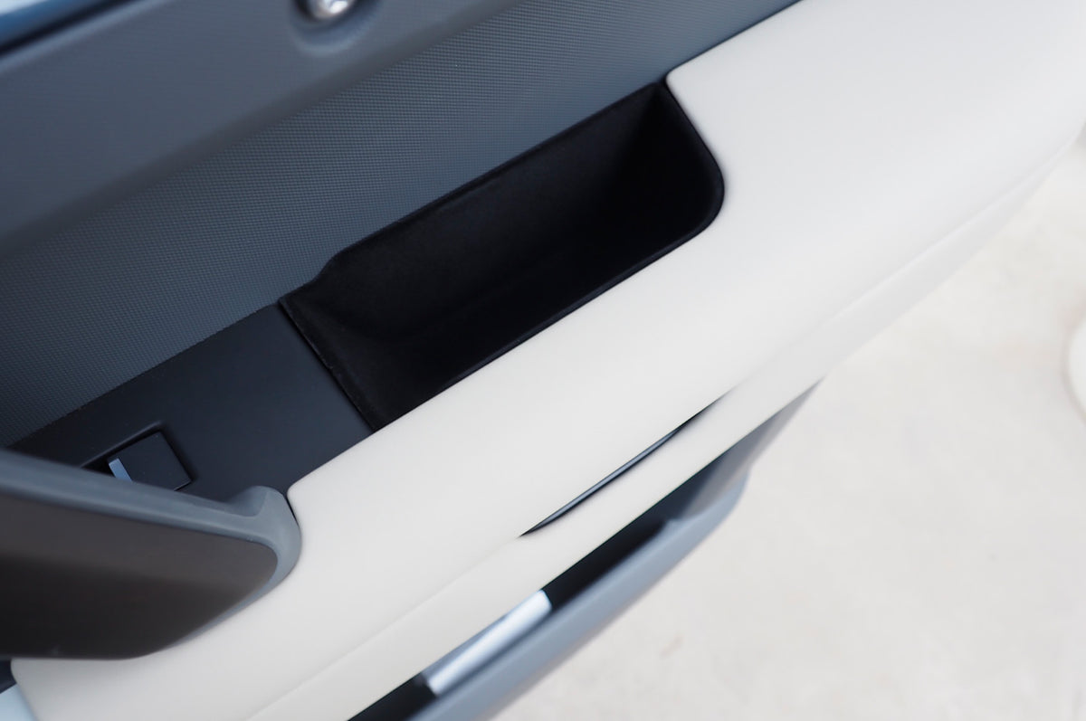 OEM-Style Fit, No Drilling - Door Pocket Storage Box  (Silicone & Flocked Options)