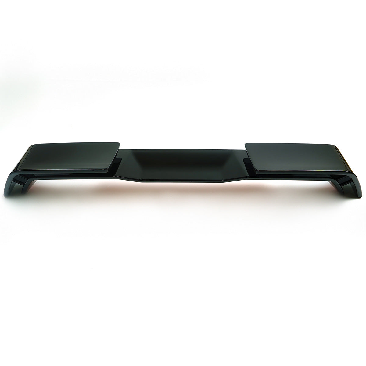Double-Layer Rear Roof Spoiler  – Gloss Black-4