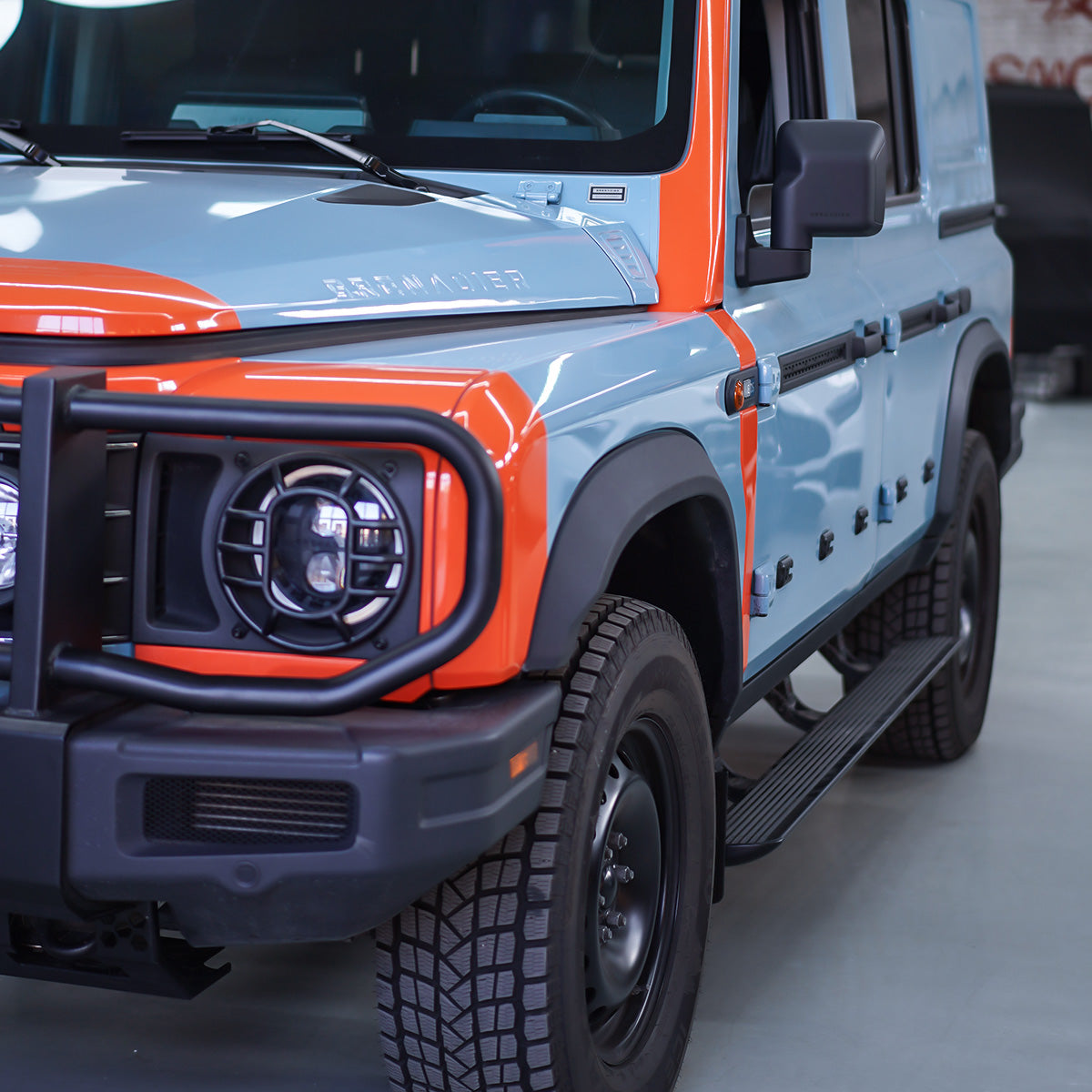 Electric Side Steps – Aluminium Alloy Retractable Running Boards-3