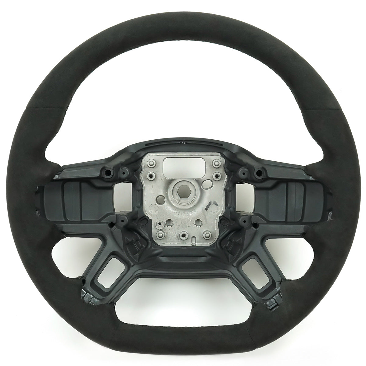 Flat-Bottom Performance Steering Wheel – Nappa / Alcantara / Alcantara + Carbon Fiber-10