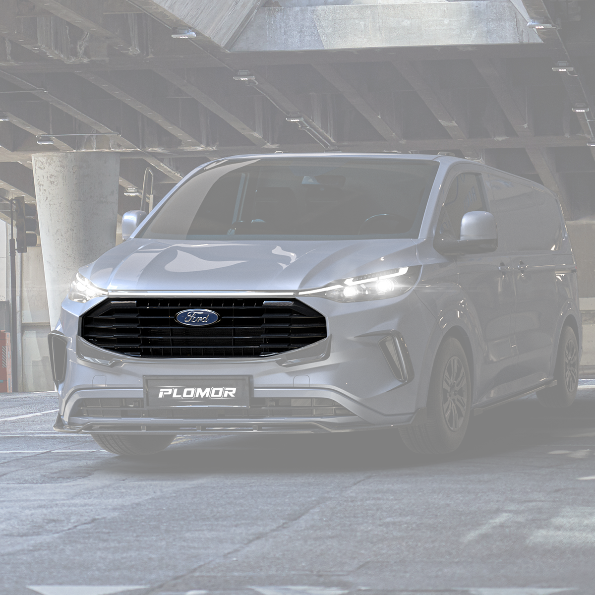 Ford Transit grille light installation diagram-1