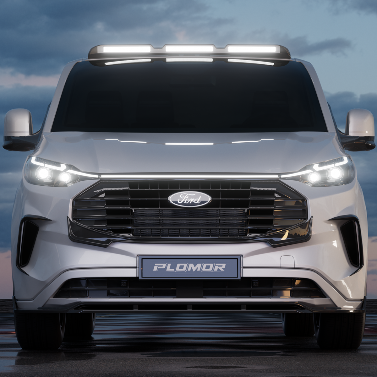 Installation View: Easy Plug-and-Play LED Roof Light for Transit Custom 2024+
A clear view of the simple plug-and-play installation process. No drilling or modifications required – just a direct fit for your 2024+ Ford Transit Custom, ensuring a quick and effortless upgrade.