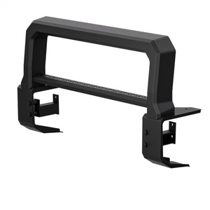 "Off-road ready front bumper for INEOS Grenadier with easy bolt-on installation and reinforced mounting for tough terrains."