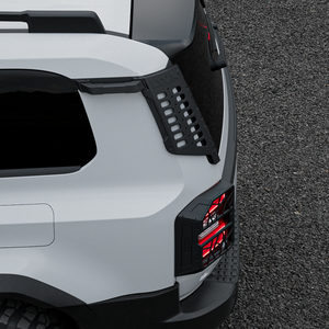 LC250 D-Pillar Panel Installed Side View