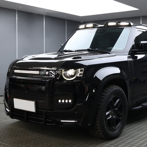 Land Rover Defender 90/110 LED front lip spoiler-3