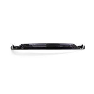 PLOMOR dry carbon fibre front lip spoiler for Range Rover L460 (2023+), enhancing downforce, achieving an aggressive lowered stance and precise fitment.