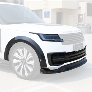 PLOMOR full dry carbon fibre exterior upgrade set for Range Rover L460 (2023+), providing lightweight rigidity and a high-performance, sculpted design.